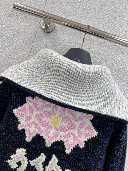 LU Sweater Jacket Monogram Man IOFF