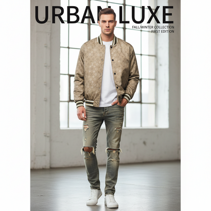 LU  Man Jacket Varsity Biker