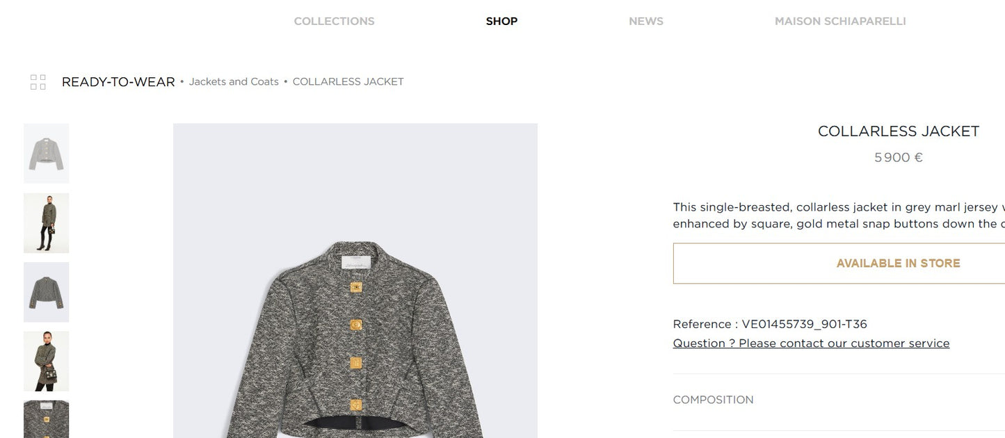 SCHIA PARELLI Jacket SQ limited