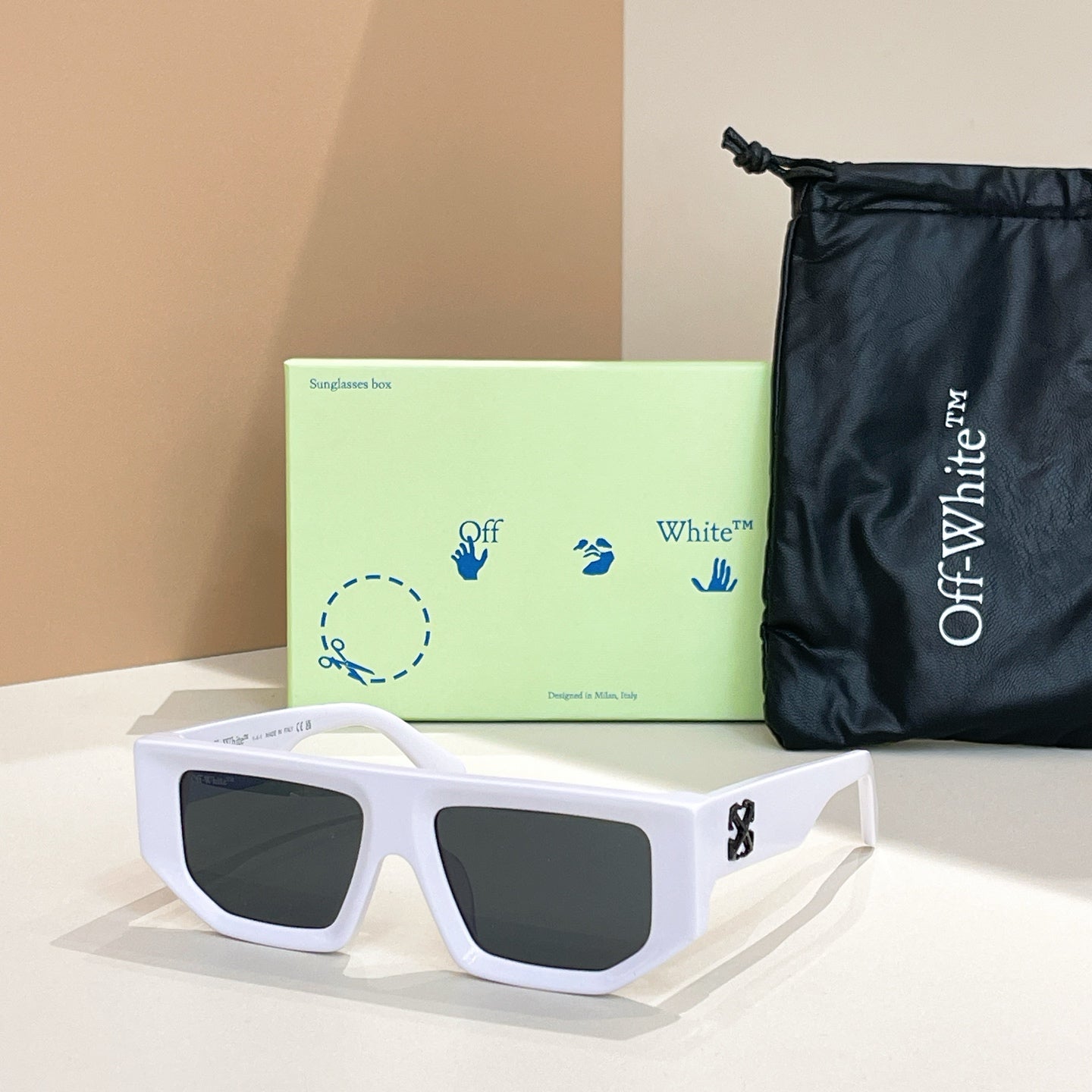 OFF WITE  Sunglasses 3 Color's