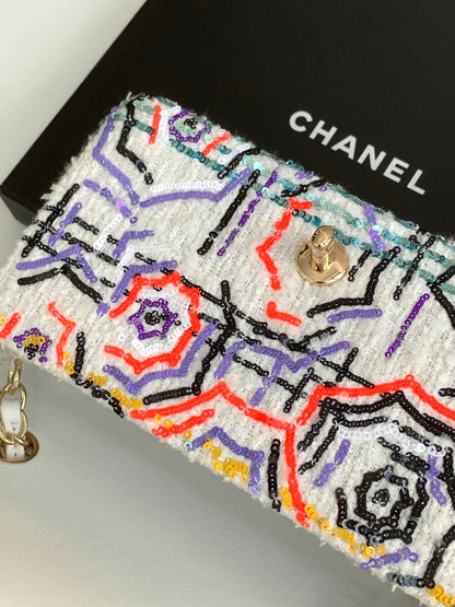 CHL Bag 2 Color's Sequined 22 cm