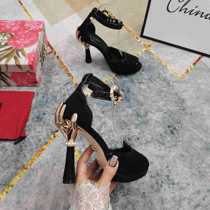 G D  Shoes Heels 9.5cm Woman 42