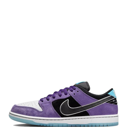 N*KE SB Dunk Low Pro x Hayley Wilson Black and Court Purple sneakers  46