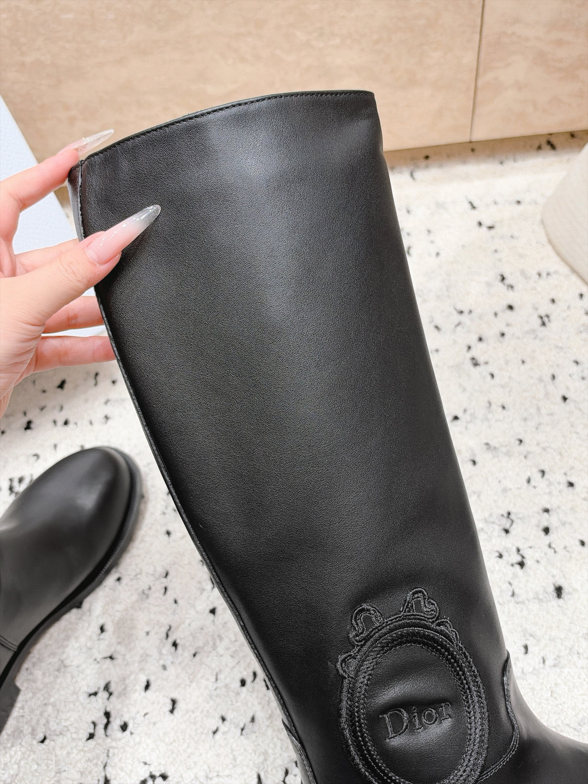 CHD Boots Woman High Medalion