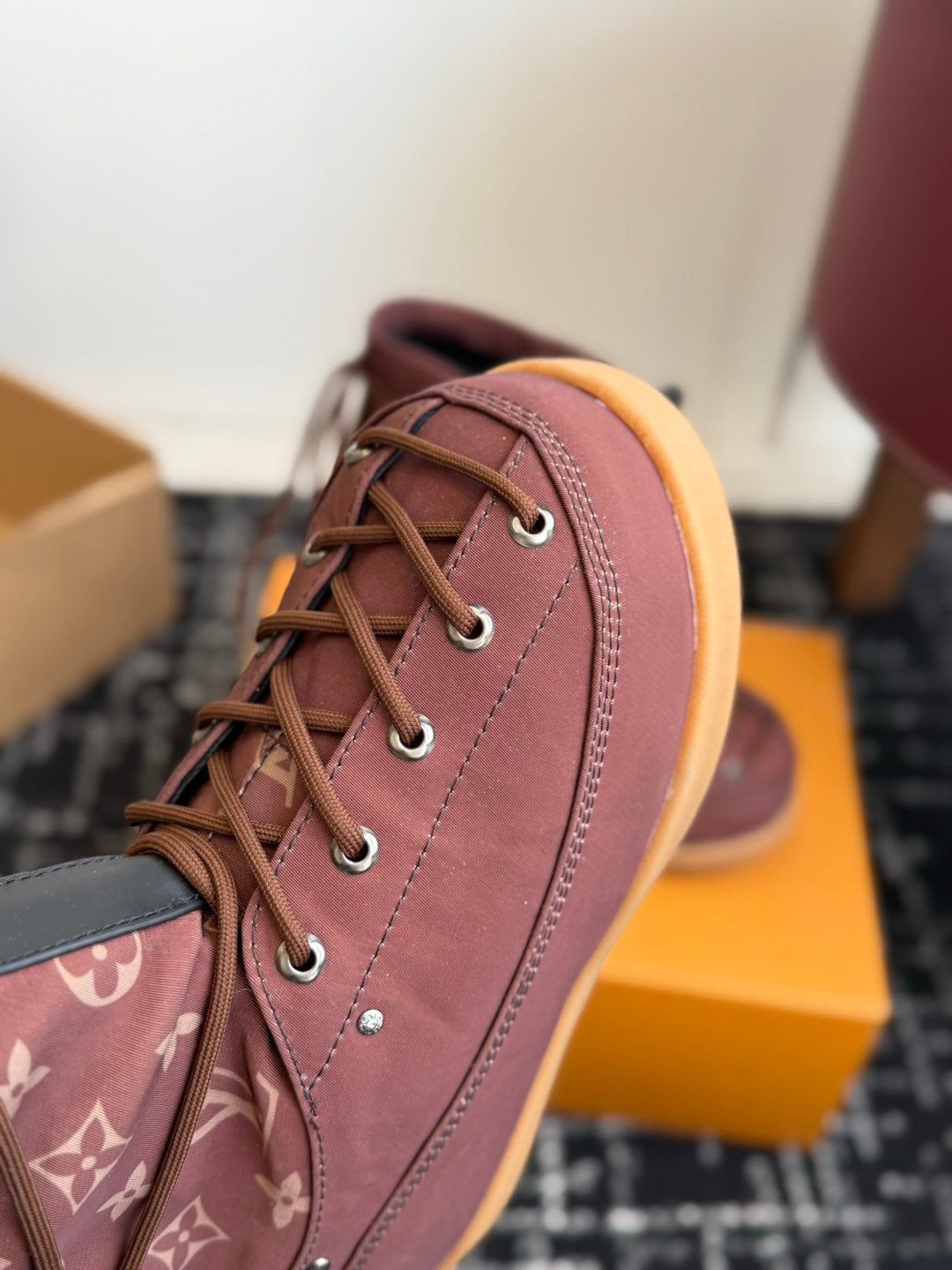 LU Puffer Boots Woman Low 2 Color's 42