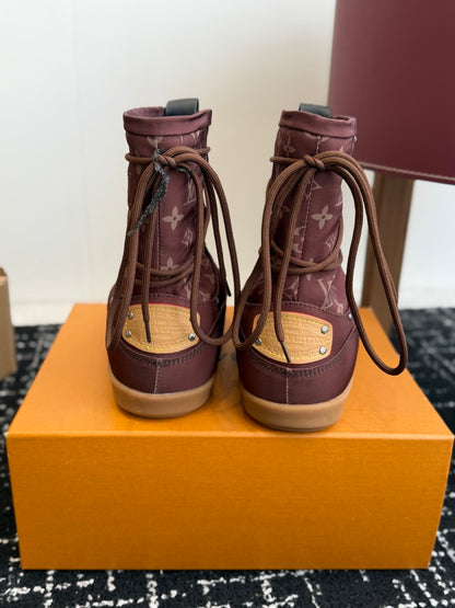 LU Puffer Boots Woman Low 2 Color's 42