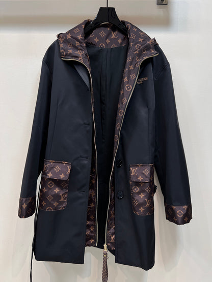 LU  monogram Woman Jacket Coat
