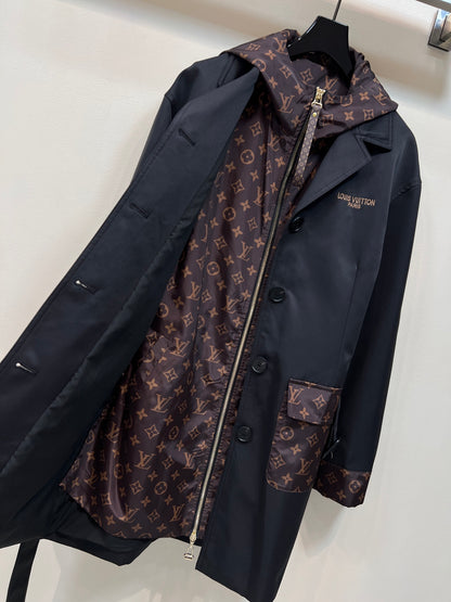 LU  monogram Woman Jacket Coat