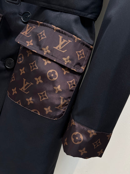 LU  monogram Woman Jacket Coat