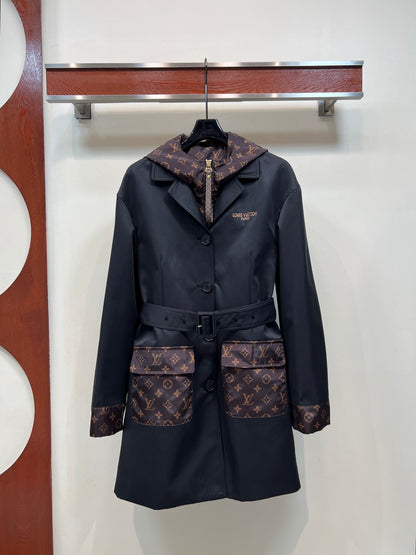 LU  monogram Woman Jacket Coat