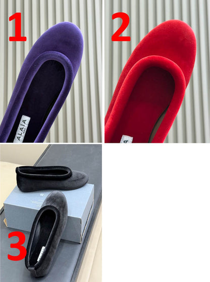 AL1A  Woman Shoes 3 Color's Flat