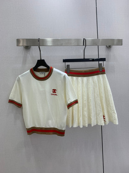 CHL Woman Sweater  Skirt set 2 Color's GQ