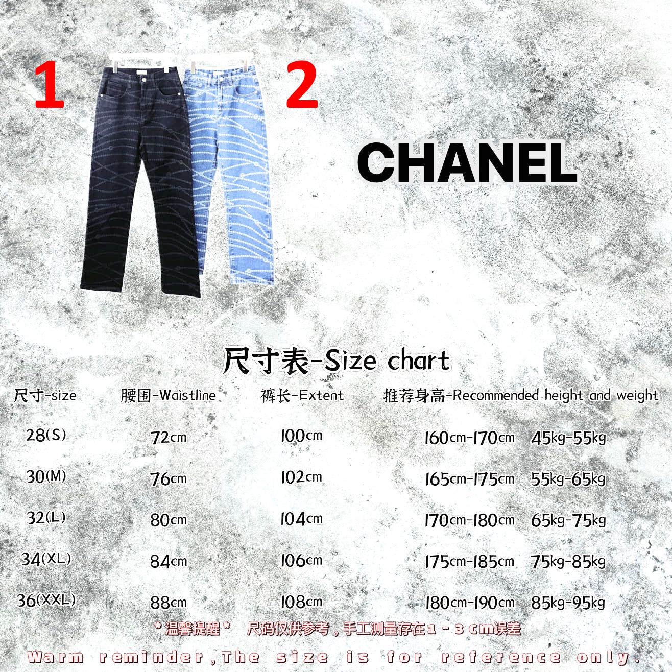 CHL Pants Jeans Denim Woman 2Color's Limited IOF