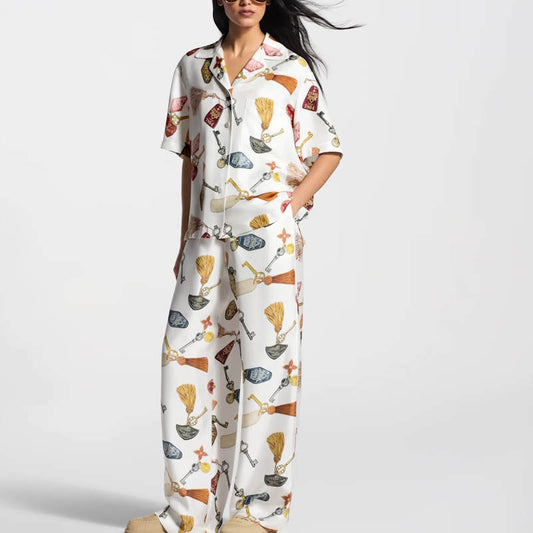 LU Beach collection  Woman  jacket and pants set  QQ