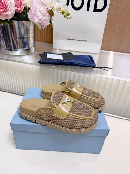 LU Mule slippers  Shoes Woman  2 Color's