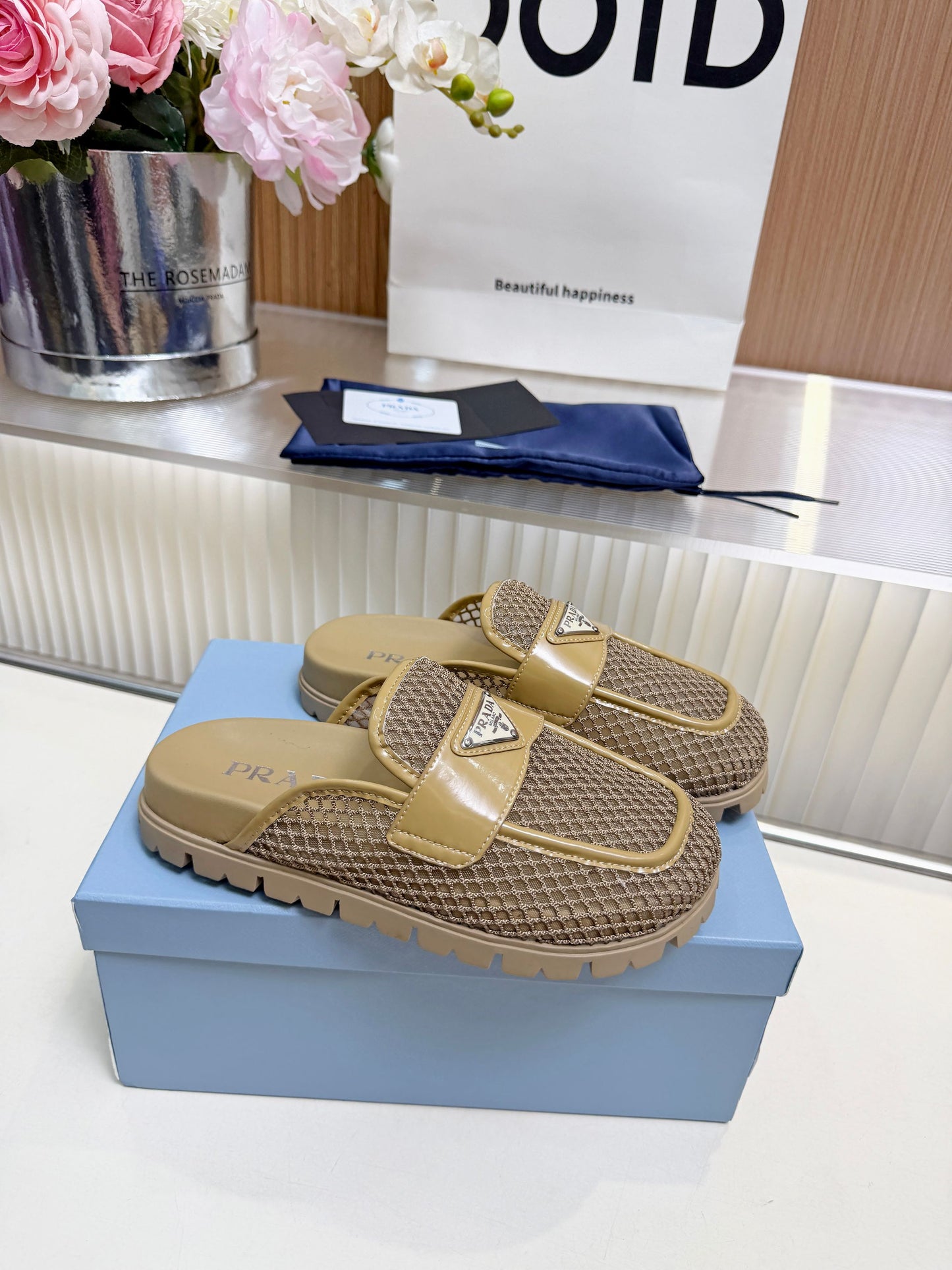 LU Mule slippers  Shoes Woman  2 Color's
