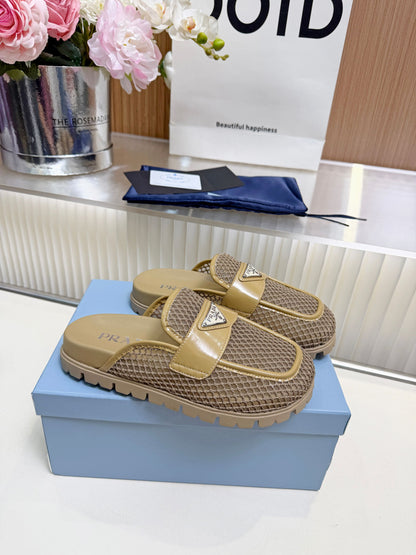 LU Mule slippers  Shoes Woman  2 Color's