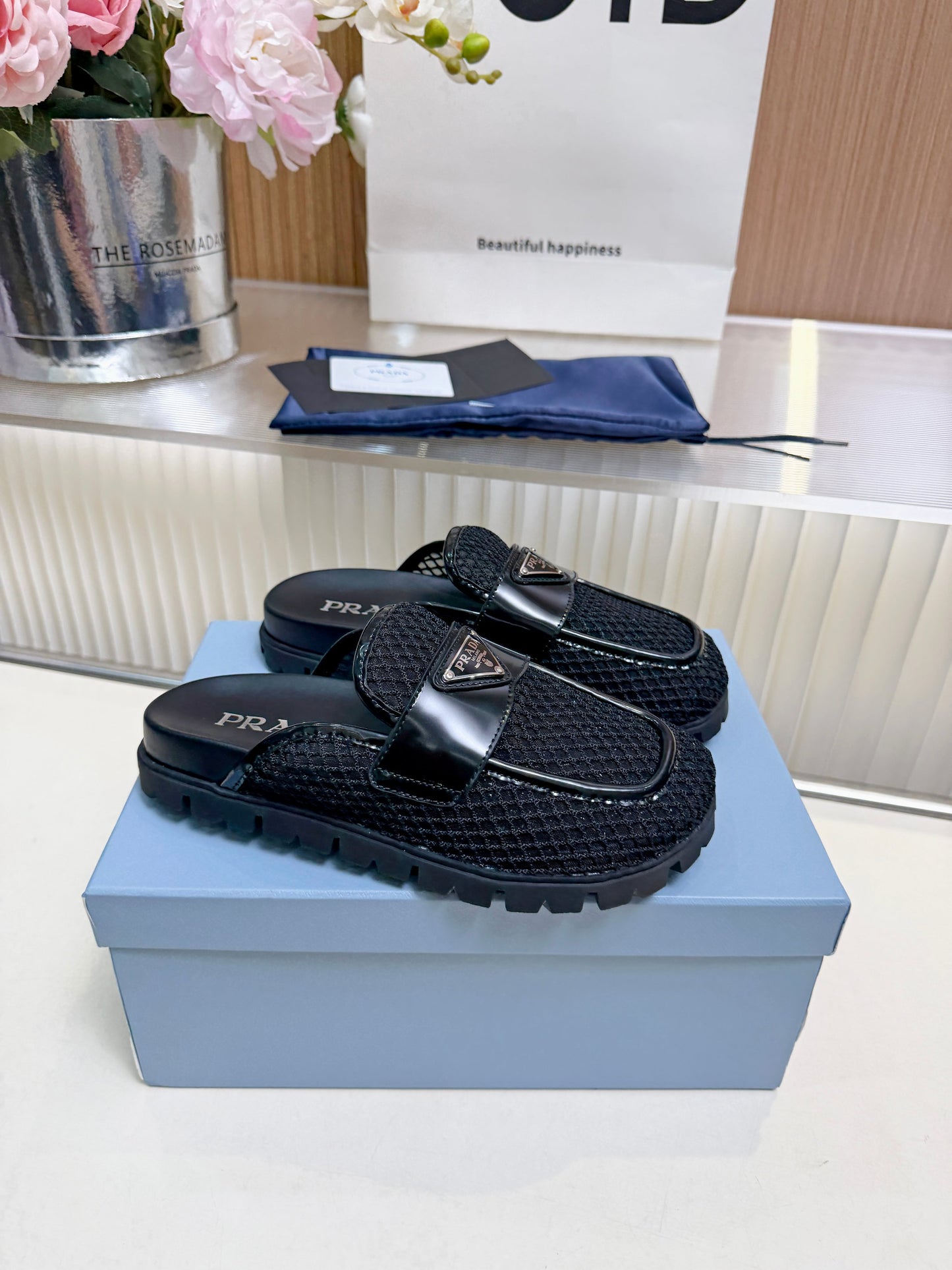 LU Mule slippers  Shoes Woman  2 Color's