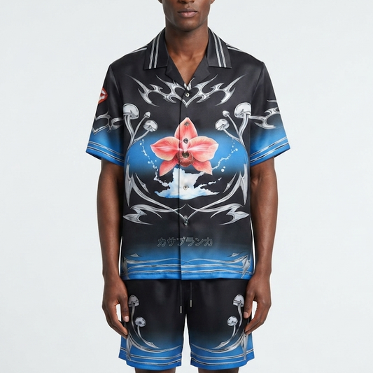 CASA BLANC Man Sport Suits Summer