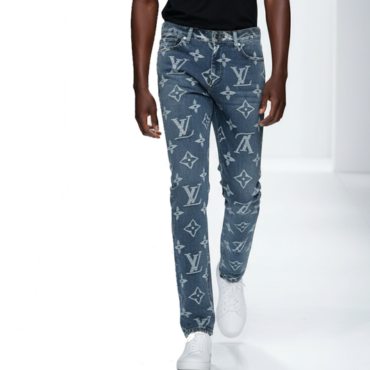 LU  Pants Jeans Monogram