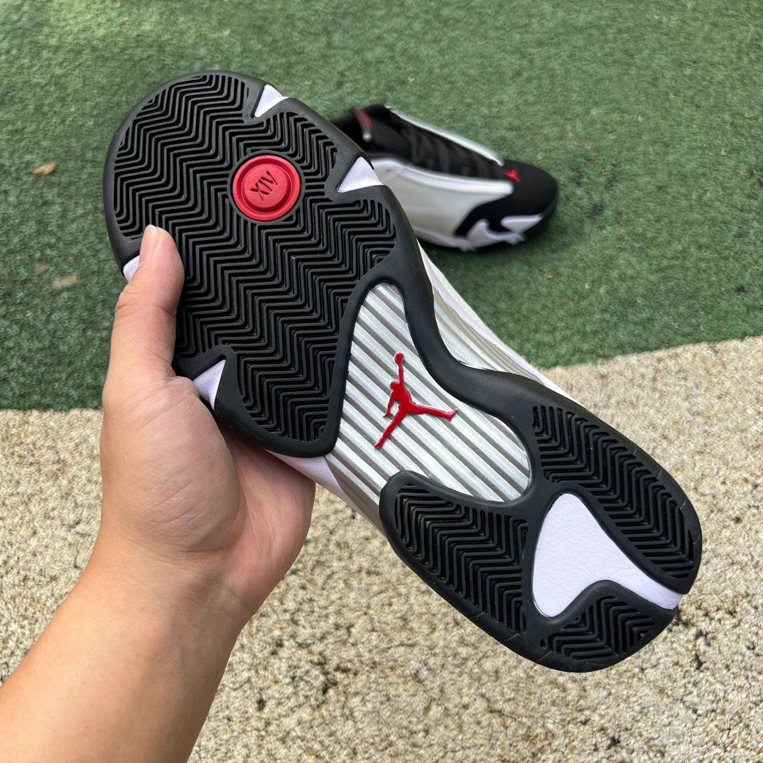 AJ14 N*KE sneakers Air Jorda 14 Retro GS "Black Toe"   46