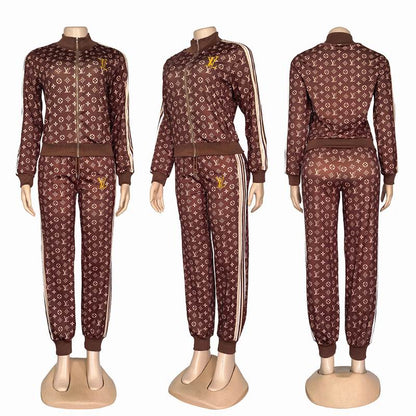 LU Woman letter print lite Sport Suits 2XL