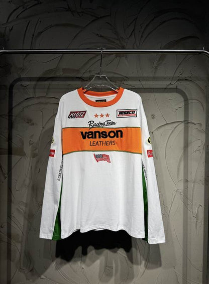 VANSON x SUPRE Long Sleeve  T- Shirt  4 Color's