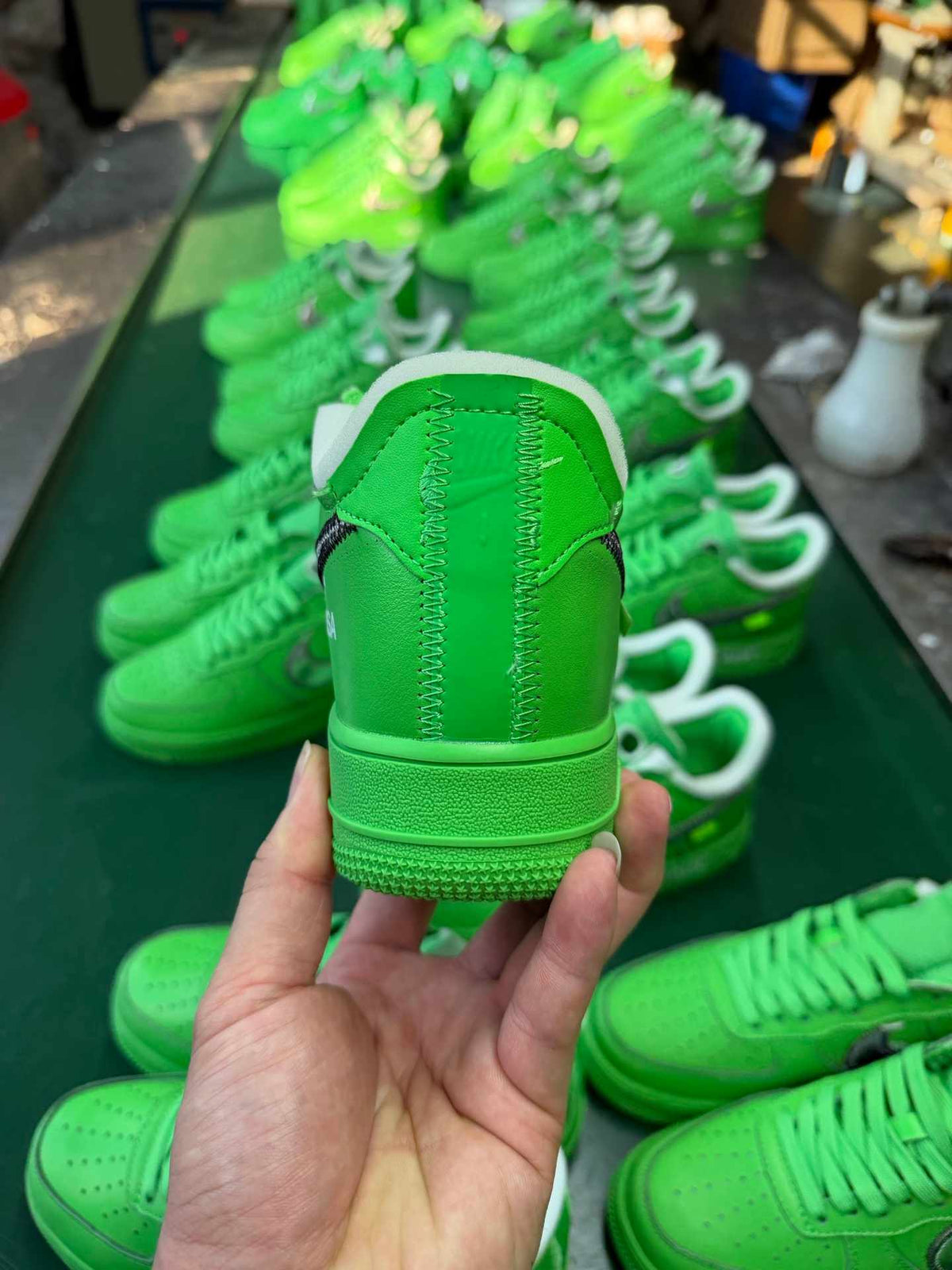 N*ke X Off-Wite Air Force 1 Low "Brooklyn" sneakers