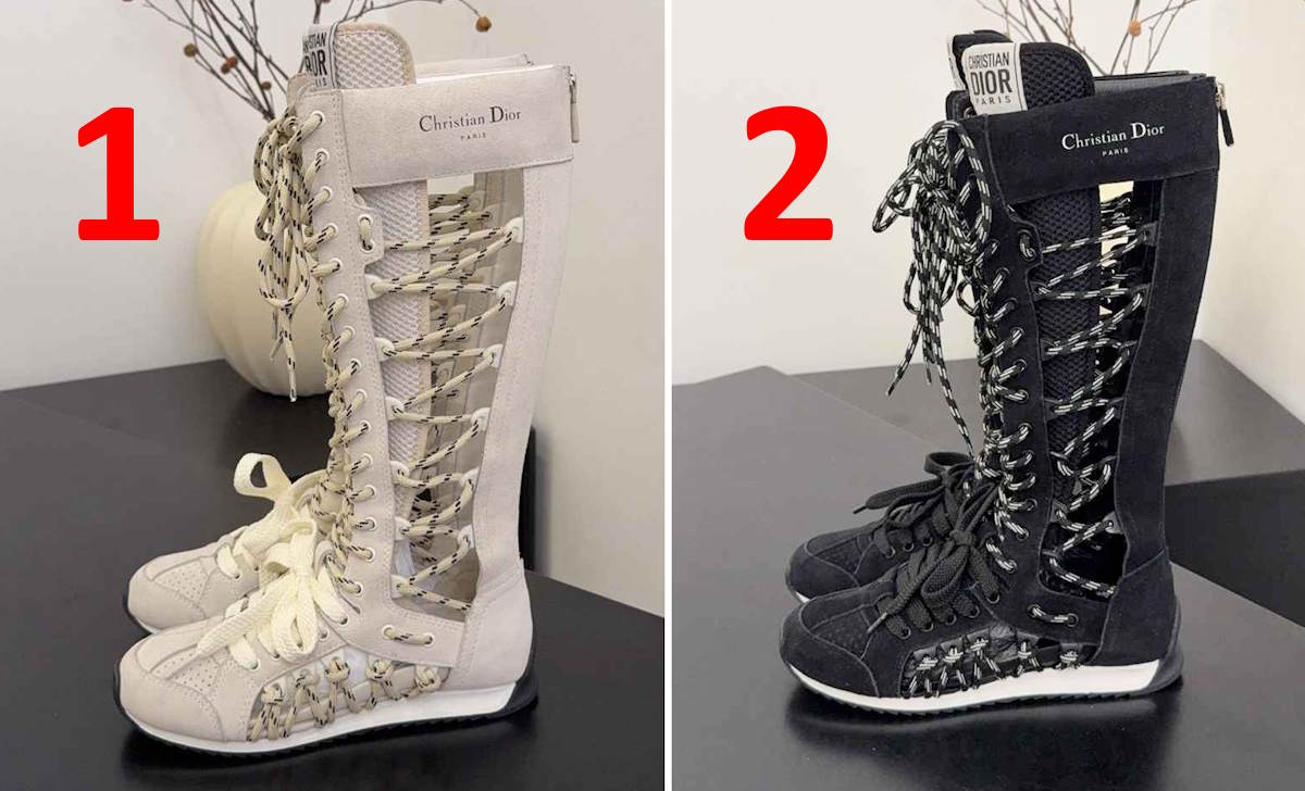 CHD Sneakers 2 Color's High Boots Woman