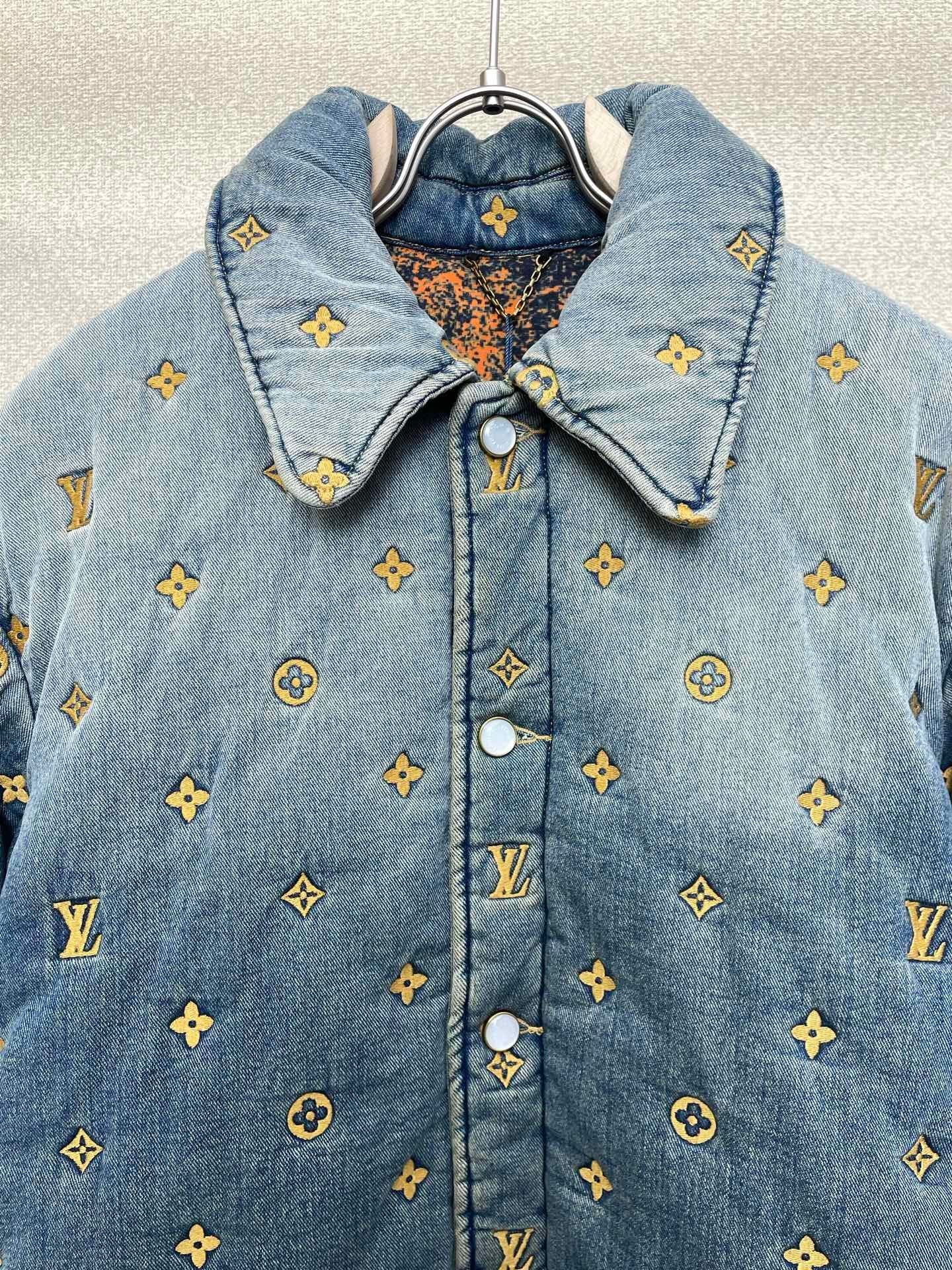 LU Jacket Quilted  Man Denim IOFF