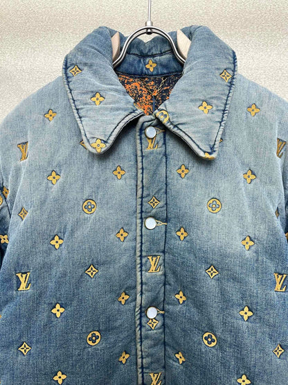 LU Jacket Quilted  Man Denim IOFF
