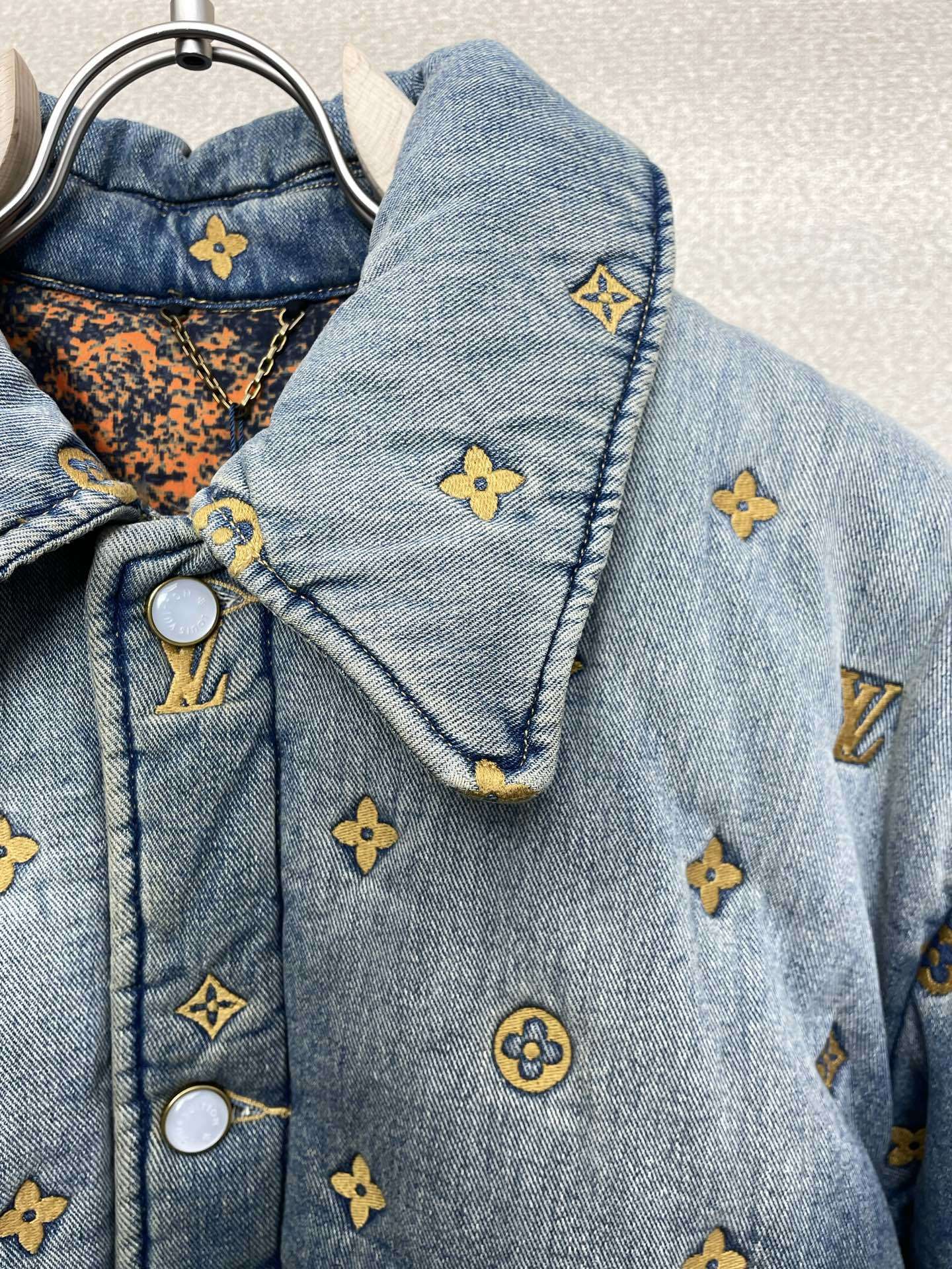 LU Jacket Quilted  Man Denim IOFF