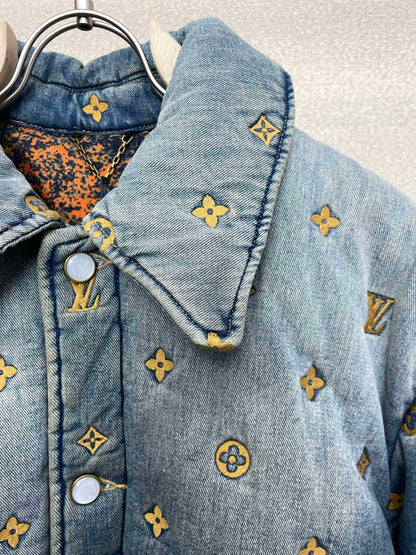 LU Jacket Quilted  Man Denim IOFF