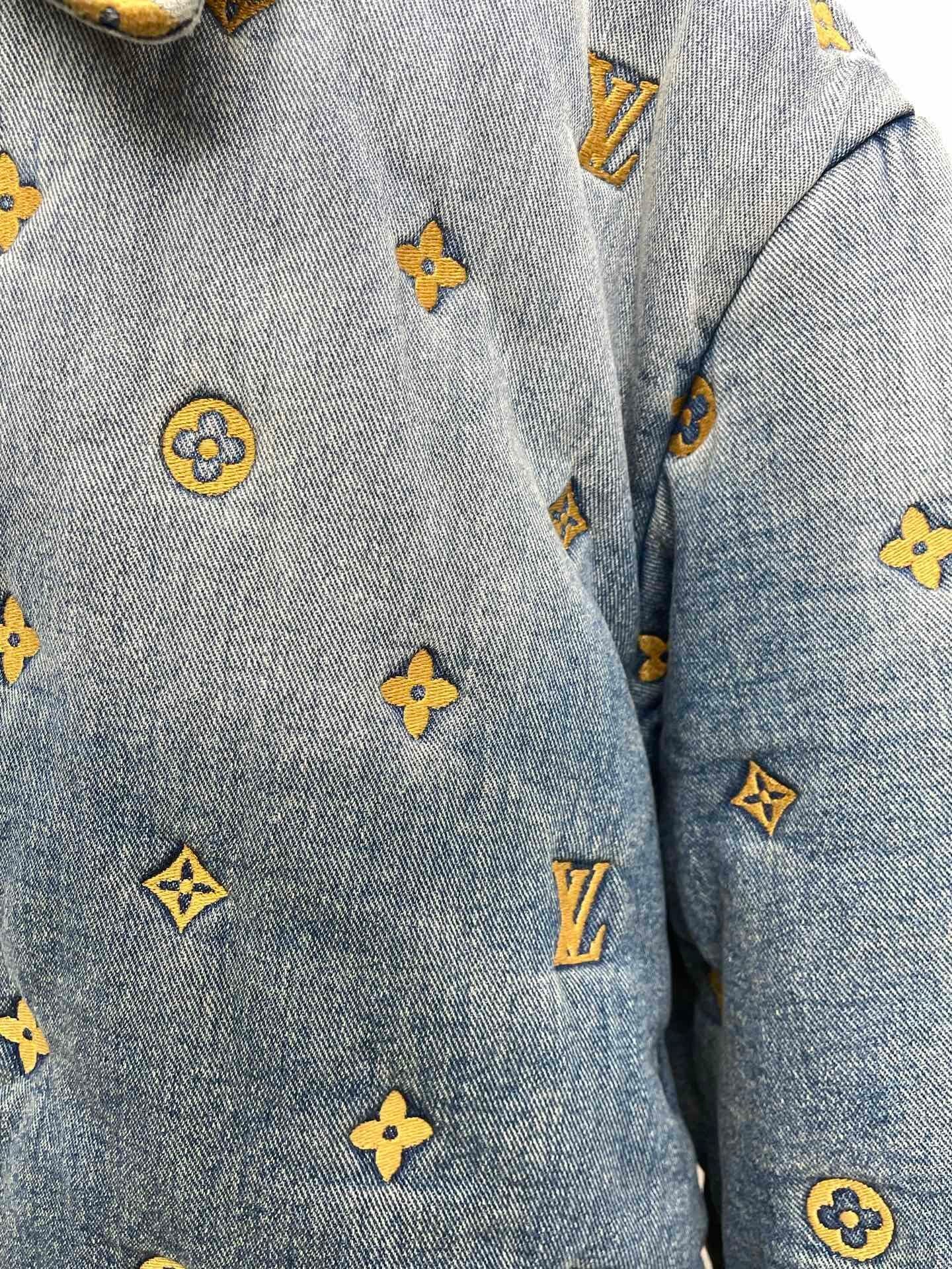 LU Jacket Quilted  Man Denim IOFF