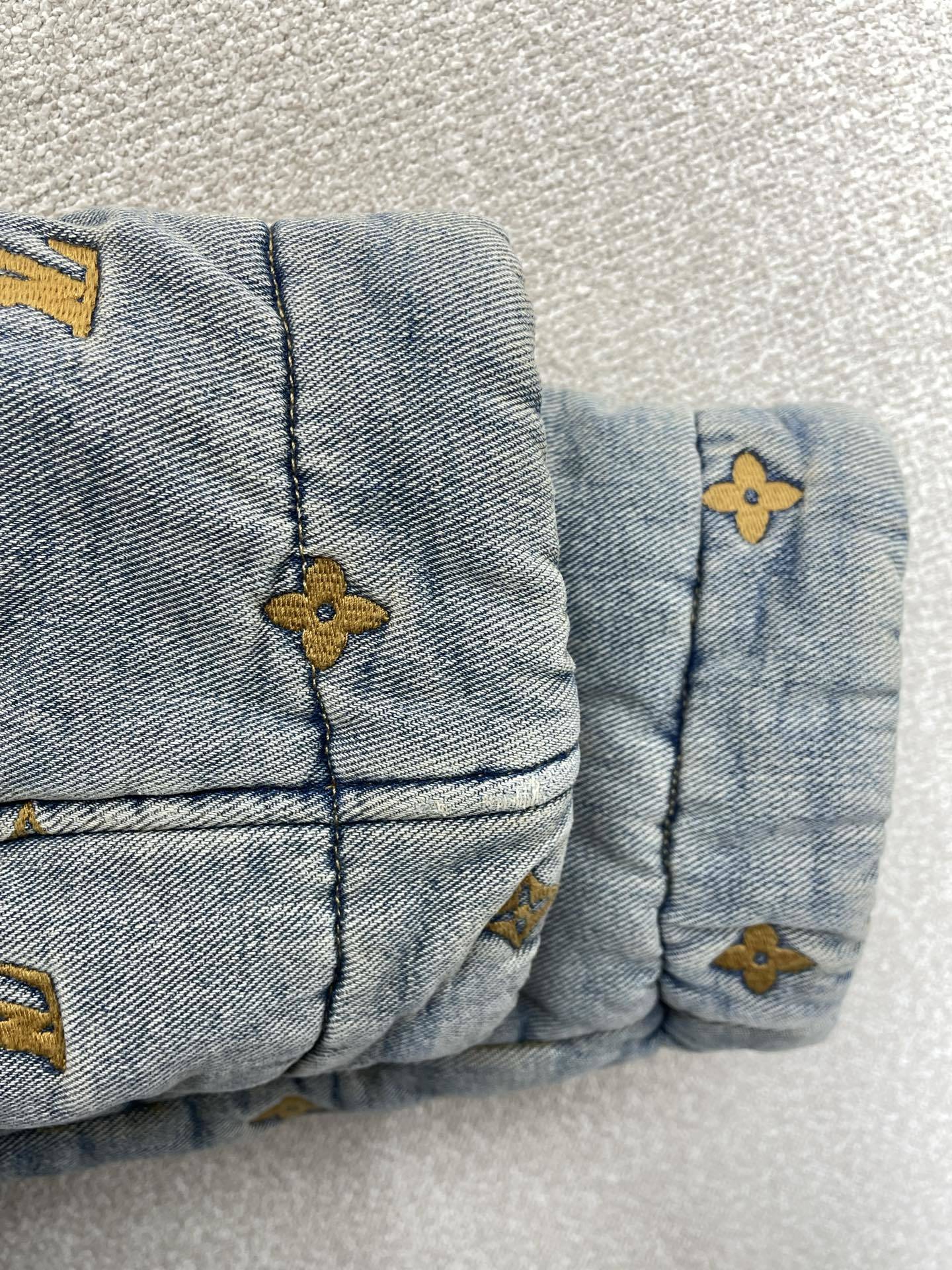 LU Jacket Quilted  Man Denim IOFF