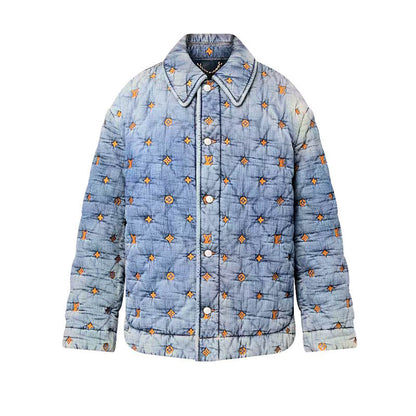LU Jacket Quilted  Man Denim IOFF