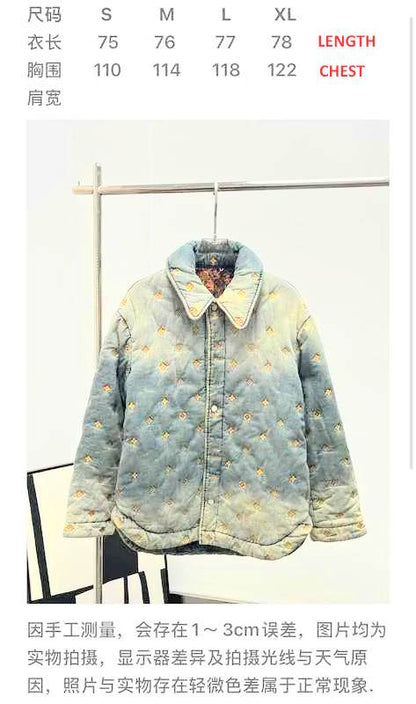 LU Jacket Quilted  Man Denim IOFF