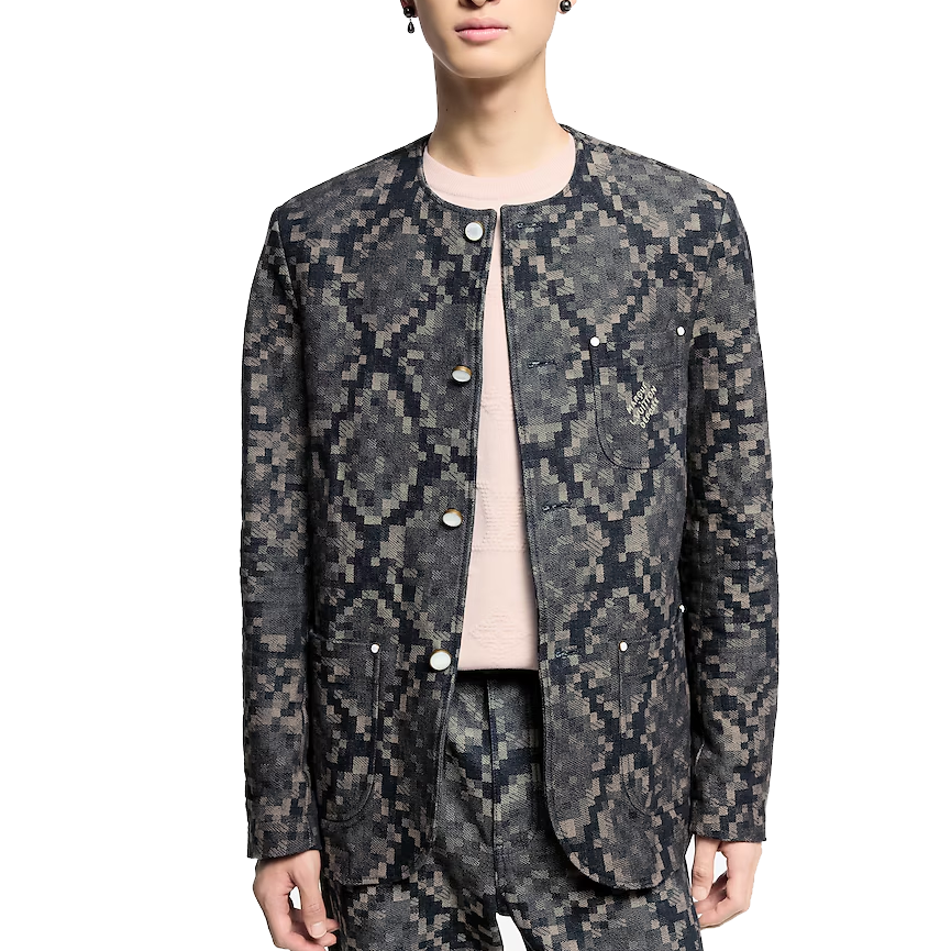 LU Jacket set Denim Man Qq limited