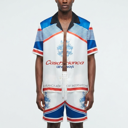 CASA BLANC Man Sport Suits Summer