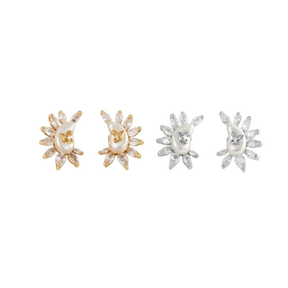 WEST WOOD Fashion Earrings 2 Color's