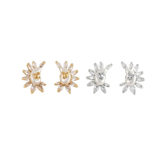 WEST WOOD Fashion Earrings 2 Color's