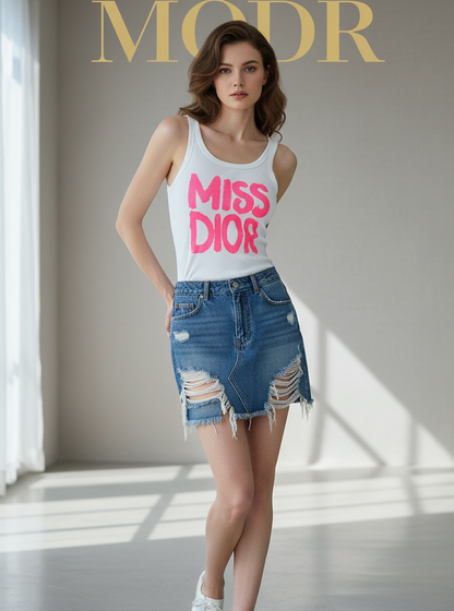CHD Tank Top  T - shirt  Woman