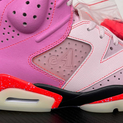 N*ke X Jorda 6 Retro Awake NY Playful Pink sneakers