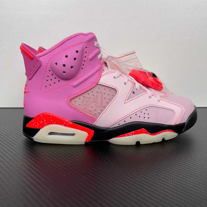 N*ke X Jorda 6 Retro Awake NY Playful Pink sneakers