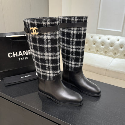 CHL Boots High tweed