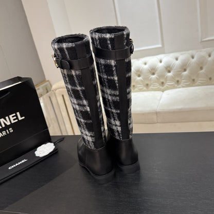 CHL Boots High tweed