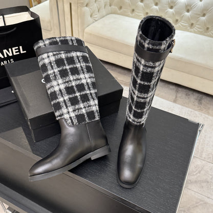 CHL Boots High tweed