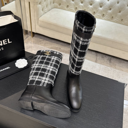 CHL Boots High tweed