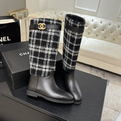 CHL Boots High tweed