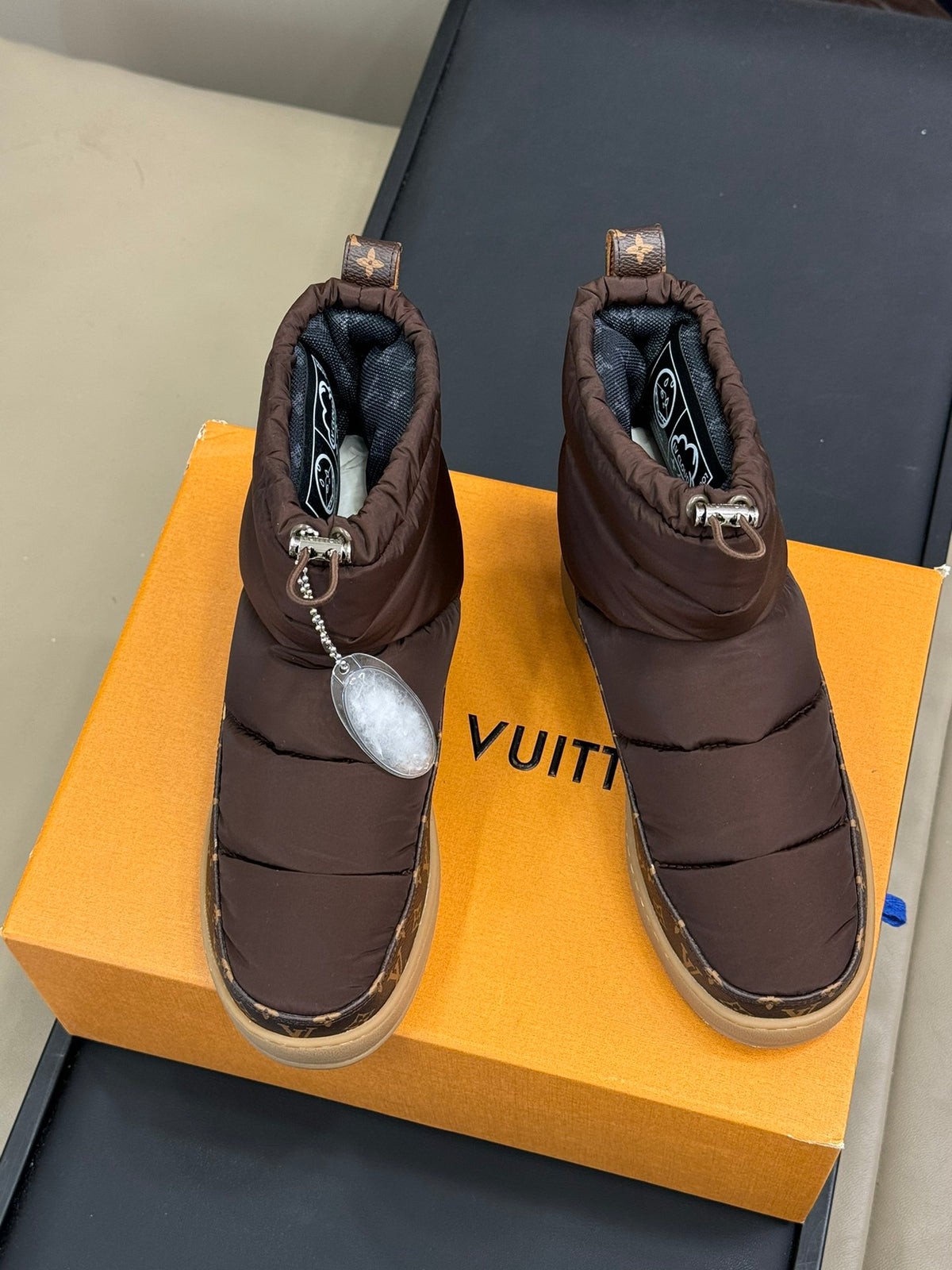 LU Puffer Boots Woman Low